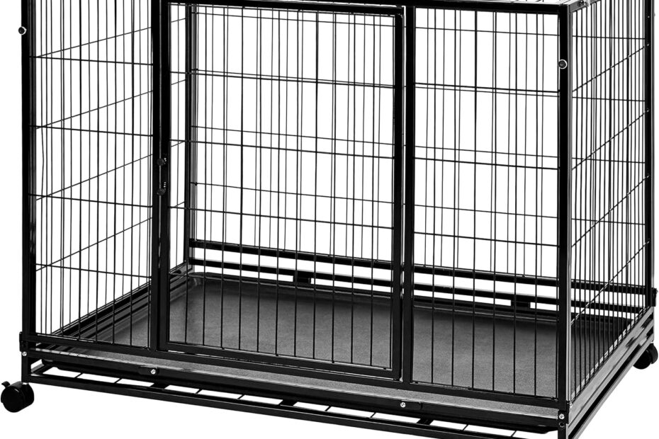 Ultimate Comfort: Review of the Amazon Basics Portable Heavy Duty Dog Kennel on Wheels
