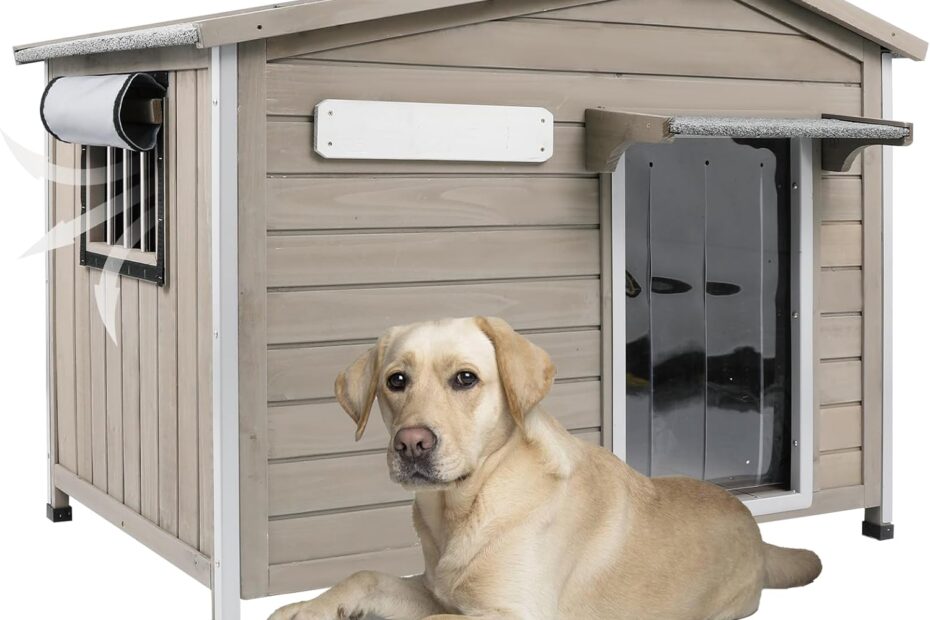 Ultimate Comfort: Review of the Chew-Proof Outdoor Dog House for Large and Medium Breeds