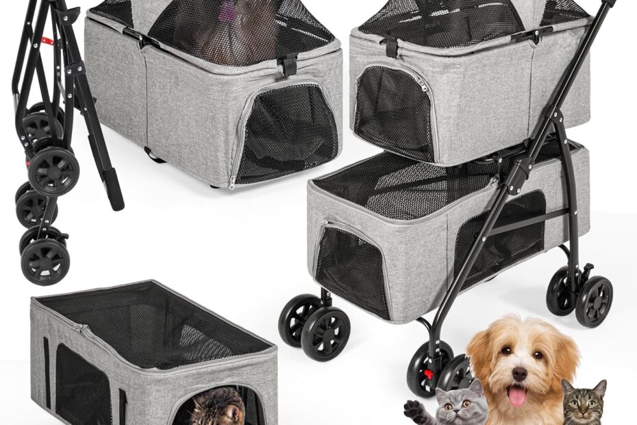 Ultimate Comfort: Review of the Double Pet Stroller for Your Furry Friends