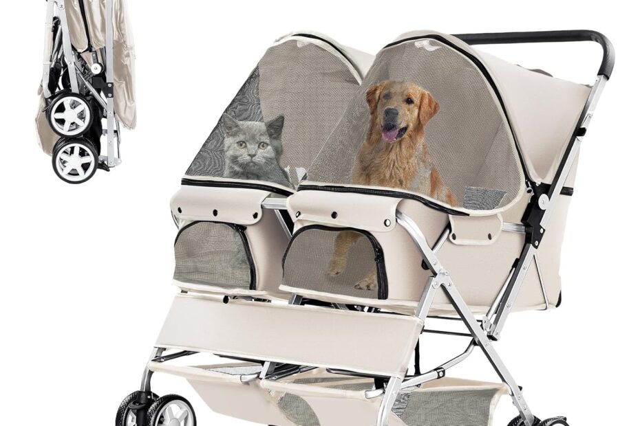 Ultimate Comfort: Review of the Double Pet Stroller for Your Furry Friends