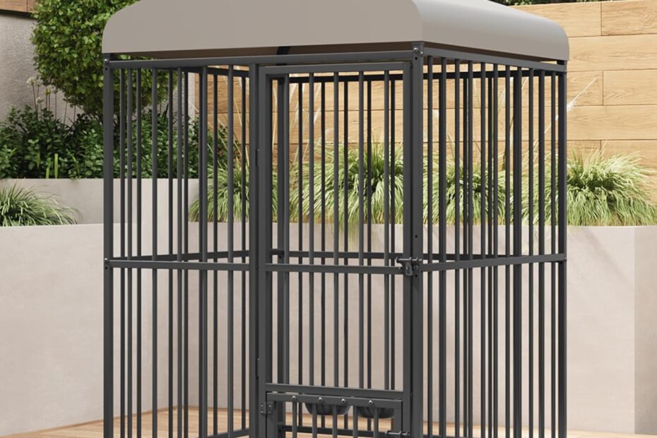 Ultimate Comfort: Review of the Large Outdoor Dog Kennel with Waterproof Cover