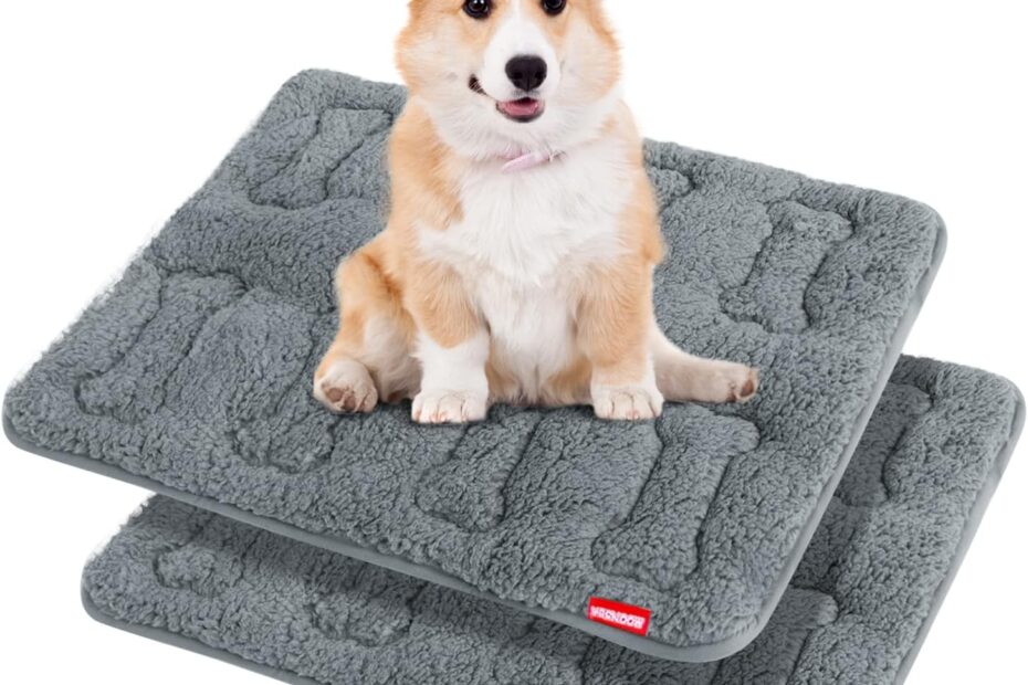 Ultimate Comfort: Review of the Plush Grey Dog Bed Crate Mats