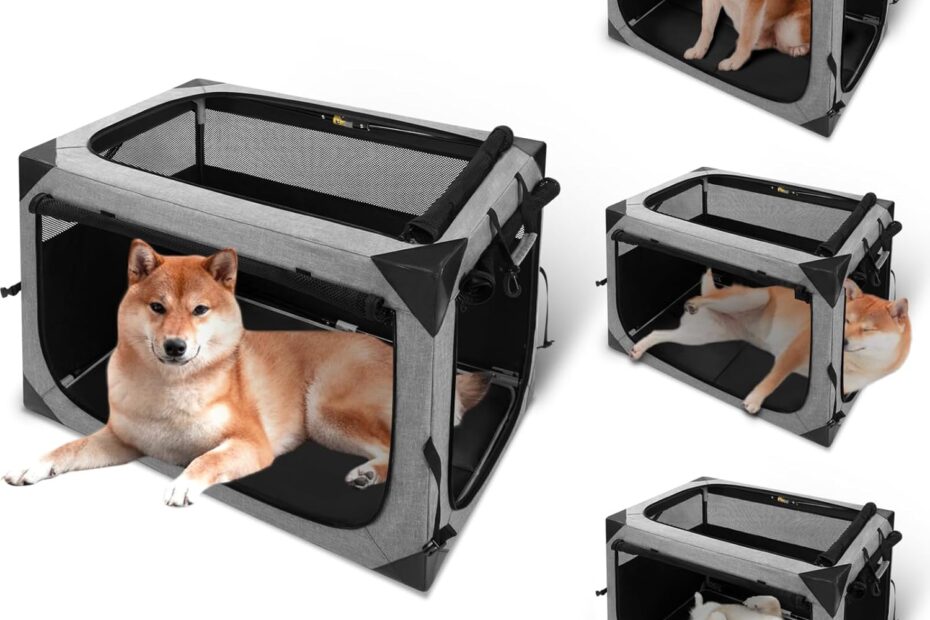 Ultimate Comfort: Review of the Portable 36" Dog Crate for Travel & Home