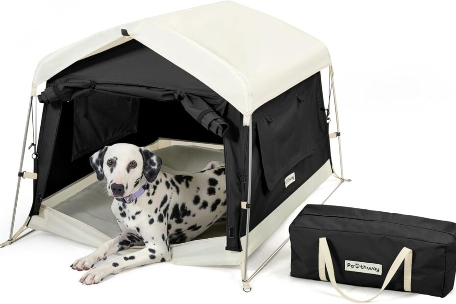 Ultimate Comfort: Review of the Portable Outdoor Dog Tent with Aluminum Poles