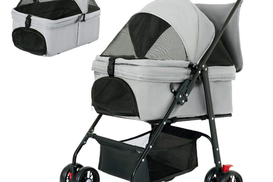 Ultimate Comfort: The 3-in-1 Pet Stroller Review for Your Furry Friend