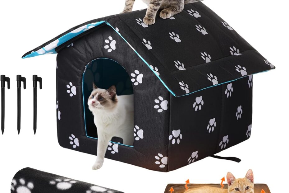 Ultimate Comfort: The Outdoor Waterproof Cat House You Need!