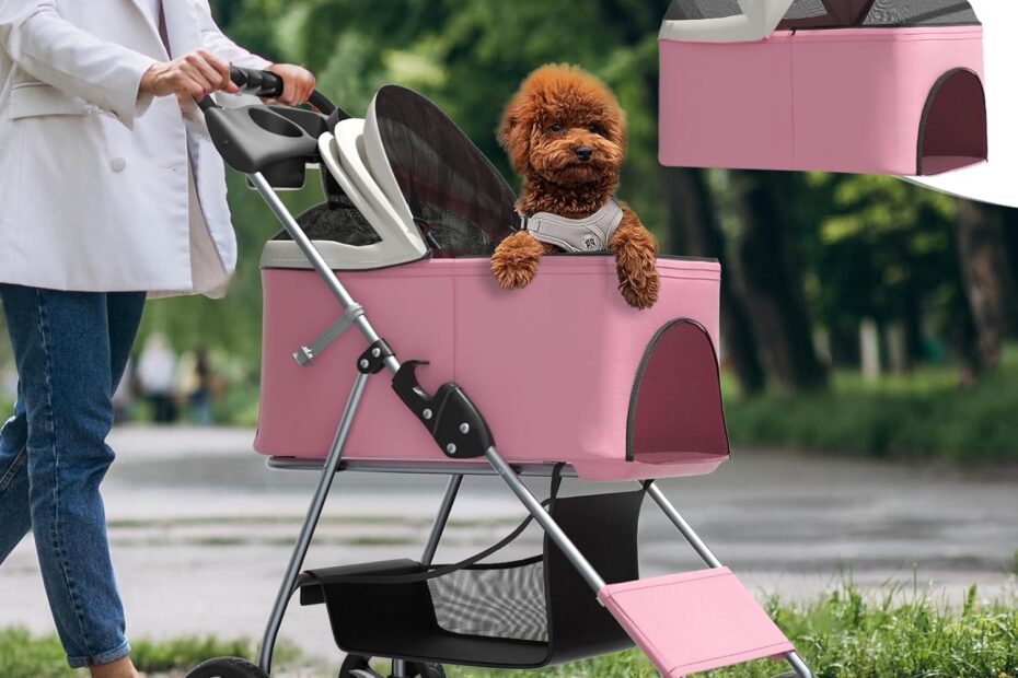 Ultimate Convenience: Review of the 3-in-1 Visible Foldable Pet Carrier & Stroller