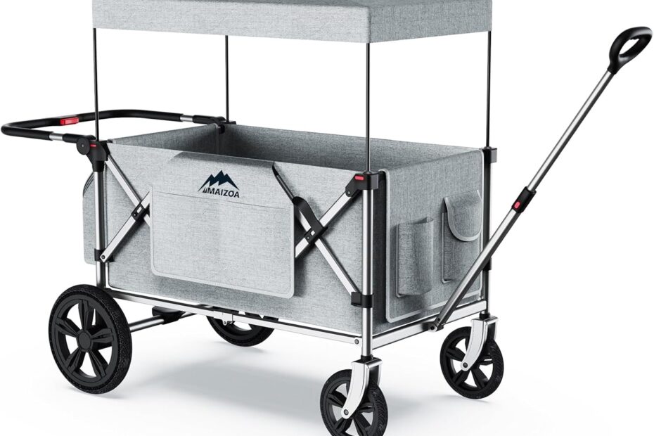Ultimate Family Adventure: Review of the Foldable Wagon for Two Kids!