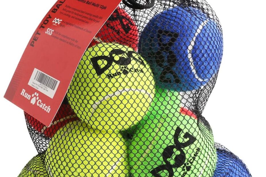 Ultimate Fetch Fun: Review of Durable Tennis Balls for Dogs - 12 Pack!