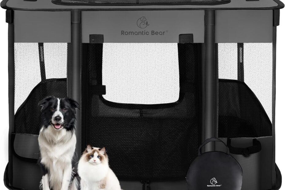Ultimate Flexibility: Review of the Foldable Pet Playpen for Indoor & Outdoor Adventures