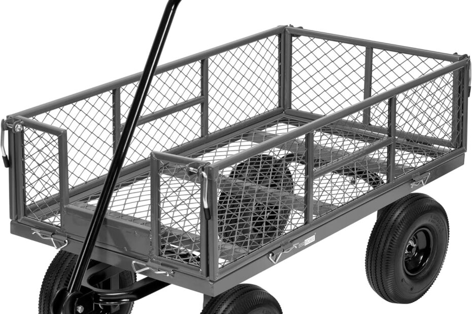 Ultimate Garden Companion: VIVOHOME Heavy Duty Folding Utility Wagon Review