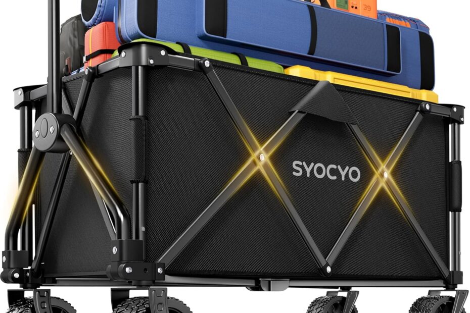 Ultimate Guide to the Collapsible Wagon with All-Terrain Wheels: Your Perfect Companion for Camping and Beyond!