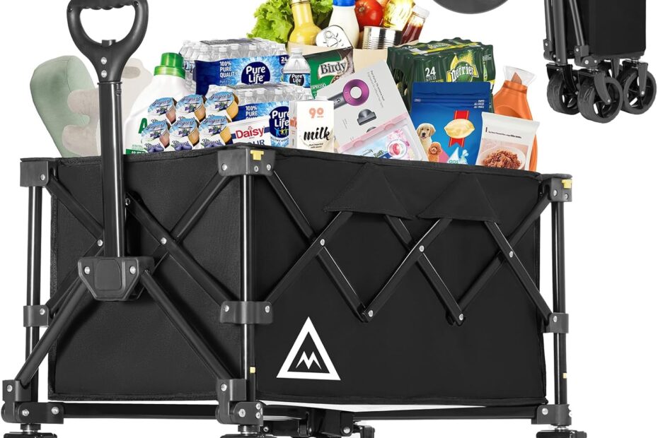 Ultimate Guide to the Heavy-Duty Collapsible Wagon: Your Go-To for Beach, Garden, and Grocery Adventures!