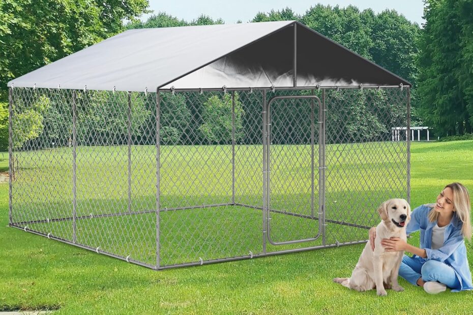 Ultimate Outdoor Dog Kennel: Review of the Heavy-Duty Play Pen for Large Breeds
