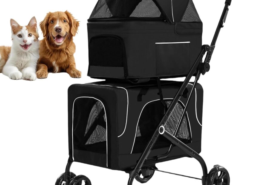 Ultimate Pet Comfort: Review of the Double Dog Stroller for Your Furry Friends!
