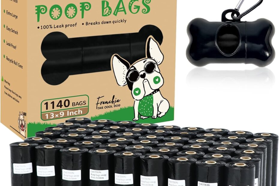 Ultimate Review: 1140 Leak-Proof Dog Poop Bags for Effortless Cleanup!