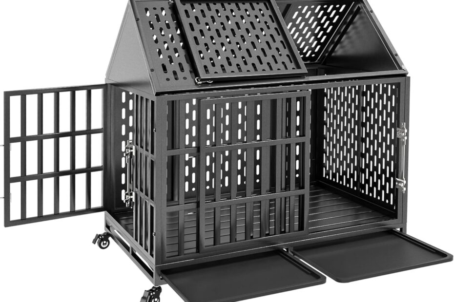 Ultimate Review: The Indestructible 42 Inch Heavy Duty Dog Crate for High Anxiety Pups