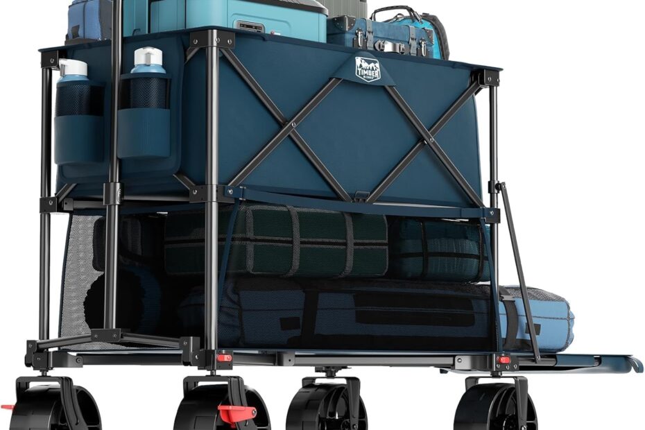 Ultimate Review: TIMBER RIDGE 400L Double Decker Wagon for All Your Adventures!
