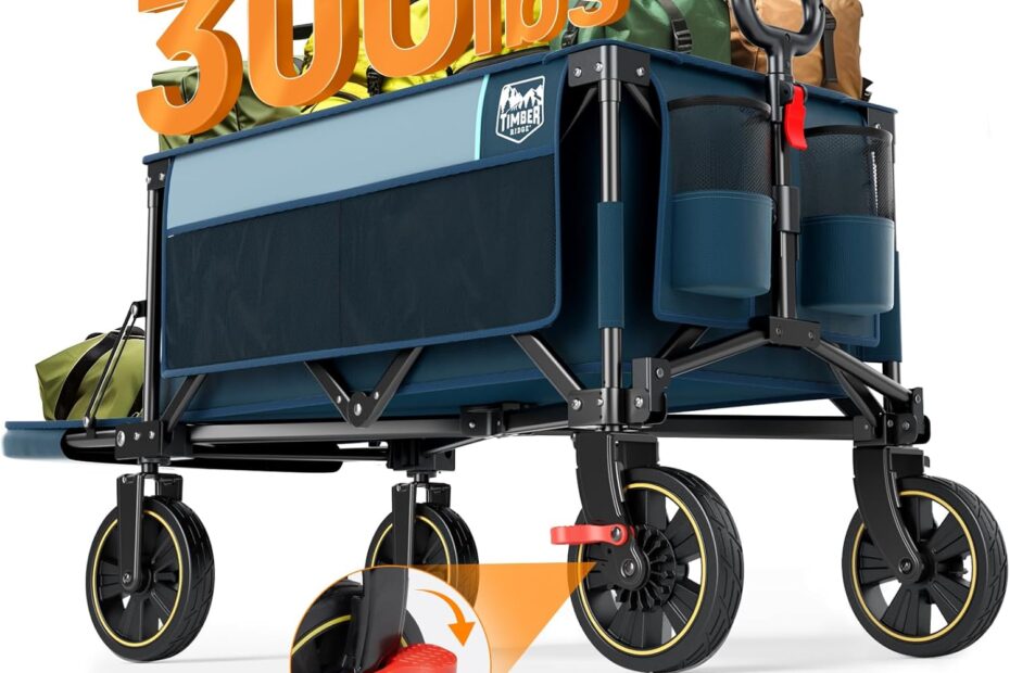 Ultimate Review: Timber Ridge 49" Collapsible Folding Wagon for All Your Outdoor Adventures!