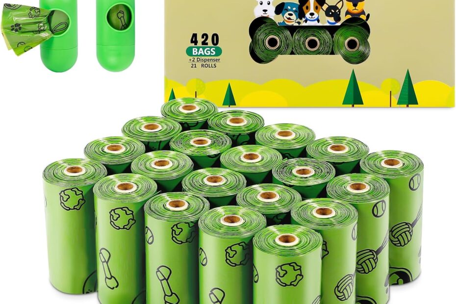Ultimate Review: TVOOD Extra Thick Dog Poop Bags – Leak-Proof & Scented!