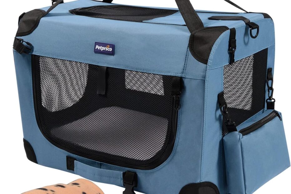 Ultimate Travel Companion: Review of the Petprsco Portable Collapsible Dog Crate