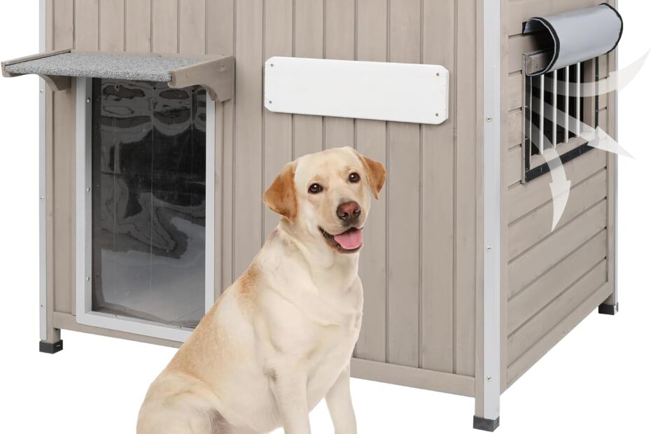 Ultimate Weatherproof Dog House: A Review of the Ideal Kennel for Your Furry Friend!