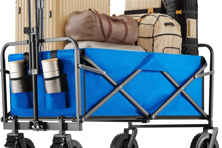 Unfold Adventure: Review of the DUMOS All-Terrain Foldable Utility Wagon