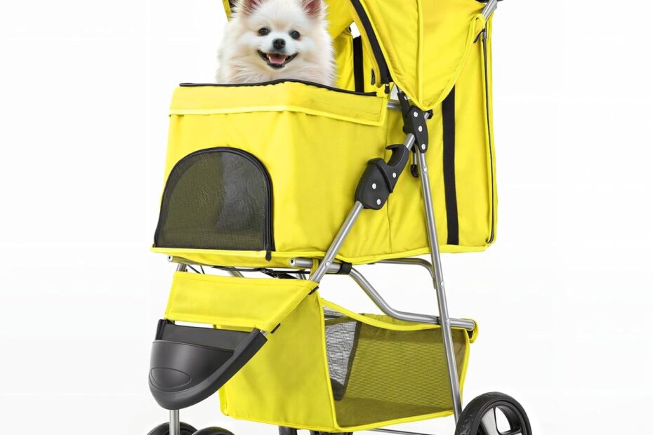 Unleash Adventure: Review of the MoNiBloom Foldable Pet Stroller for Happy Trails!