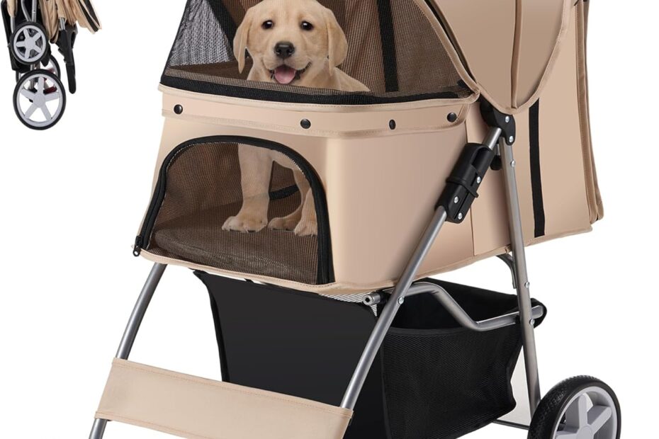 Unleash Adventure: Review of the Ultimate Pet Stroller for Small Dogs and Cats