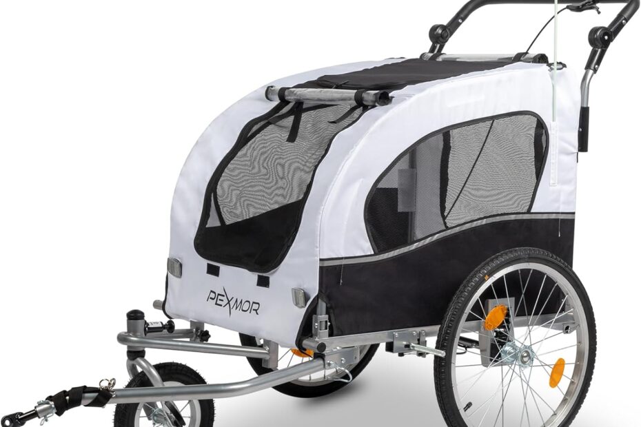Unleash Adventure: The PEXMOR 2-in-1 Dog Bike Trailer & Stroller Review