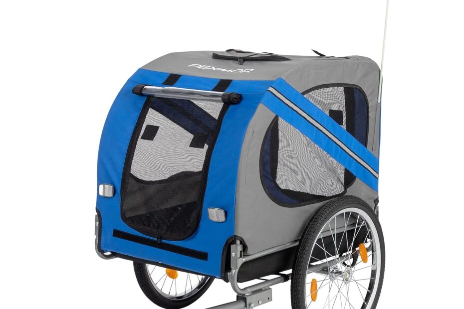 Unleash Adventure: The PEXMOR Dog Bike Trailer Review