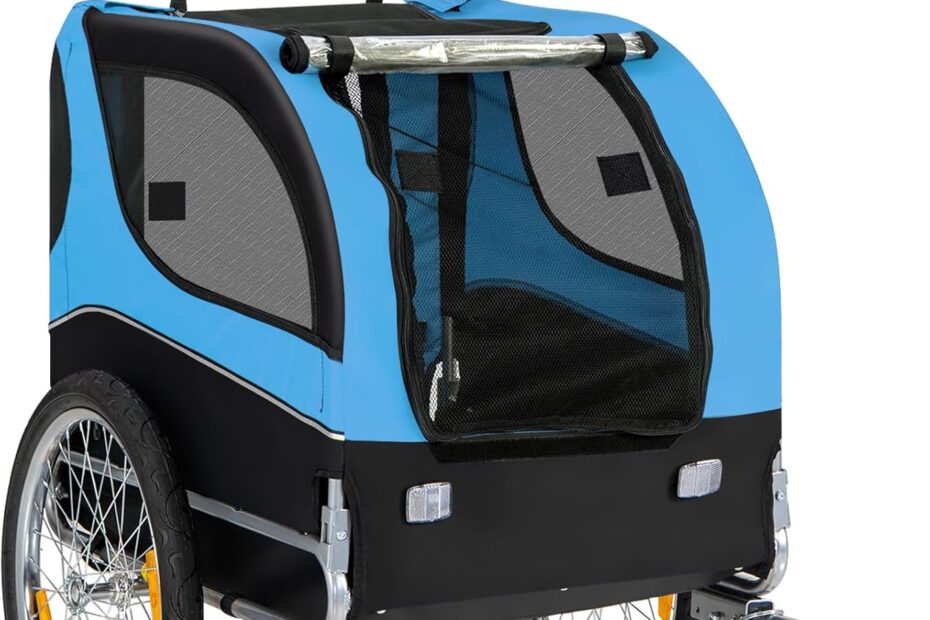 Unleash Adventure: The Tangkula Dog Bike Trailer Review!