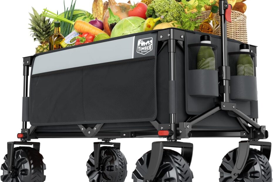Unleash Adventure: The Timber Ridge All-Terrain Collapsible Wagon Review
