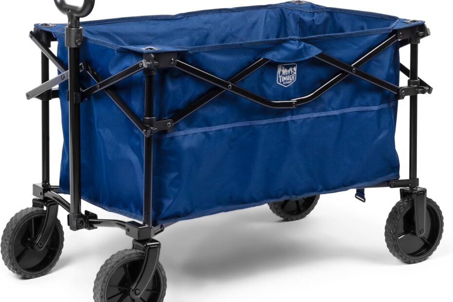 Unleash Adventure: The TIMBER RIDGE Folding Wagon Review for All Your Outdoor Needs