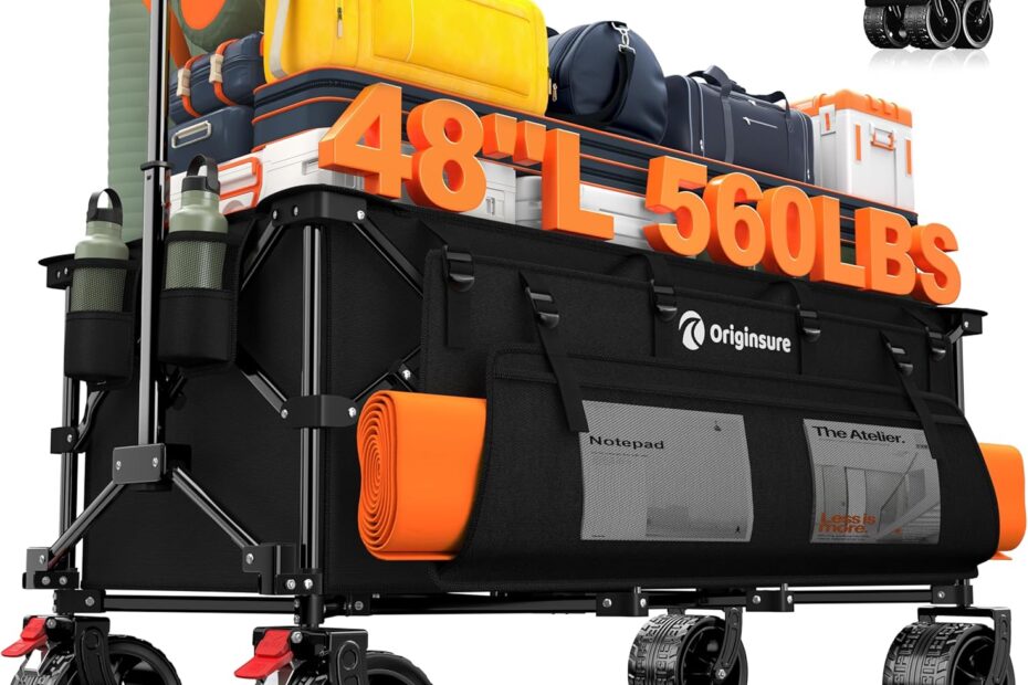Unleash Adventure: The Ultimate 48" Collapsible Wagon for All Your Needs!