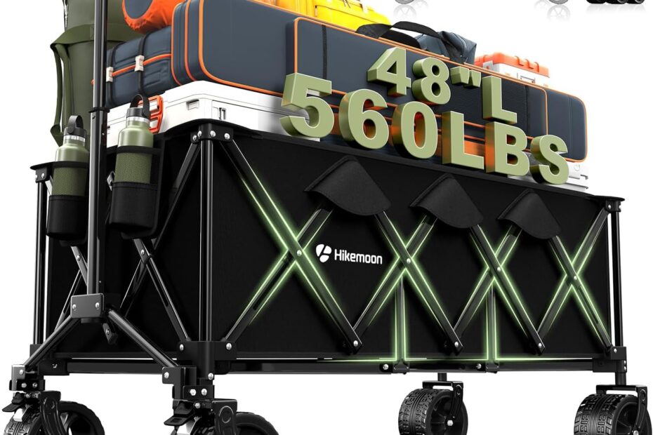 Unleash Adventure: The Ultimate 48" Collapsible Wagon for All Your Outdoor Needs