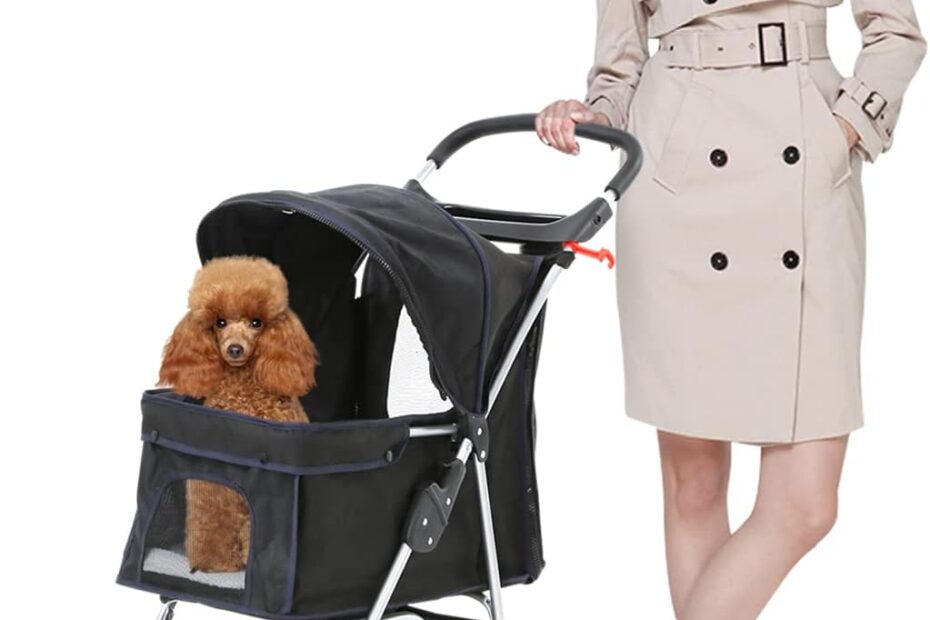Unleash Adventure: The Ultimate 4-Wheel Pet Stroller for Your Furry Friends
