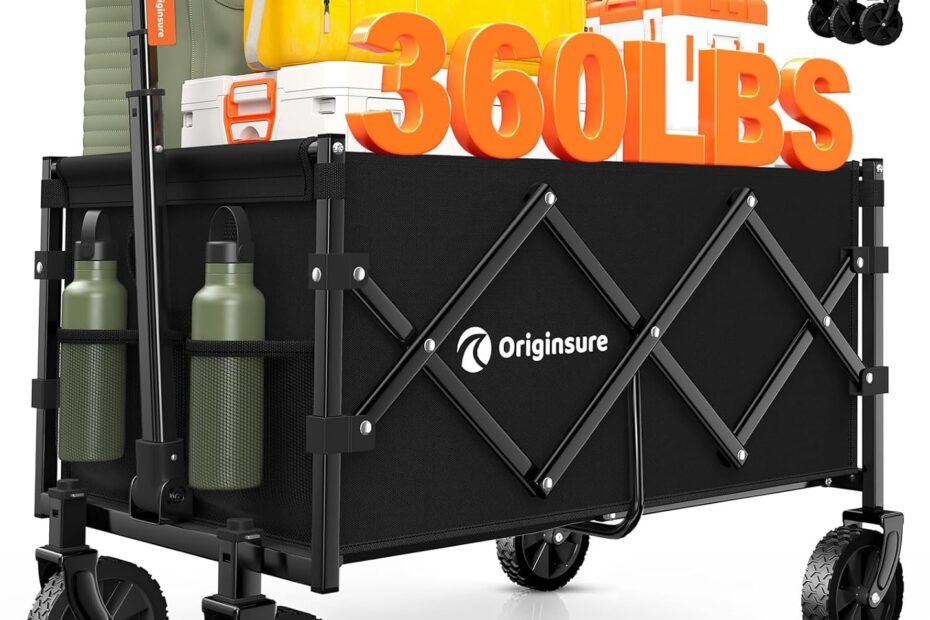 Unleash Adventure: The Ultimate Collapsible Wagon for All Your Outdoor Needs!