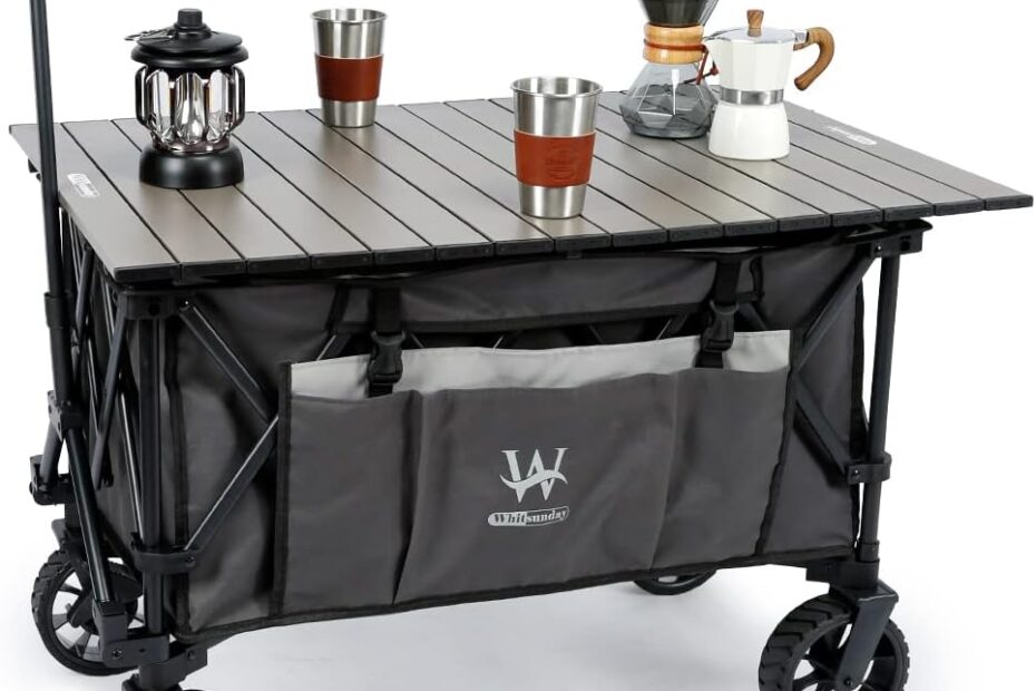 Unleash Adventure: Whitsunday Folding Collapsible Utility Wagon Review - Your Ultimate Outdoor Companion!
