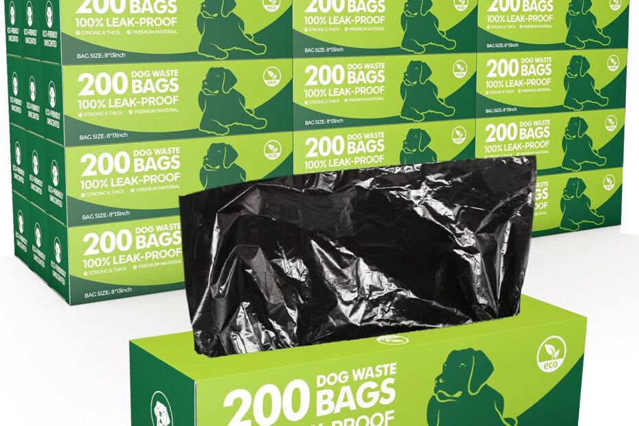 Unleash Convenience: Sherr's 10 Boxed Rolls of Leak-Proof Dog Poop Bags Review