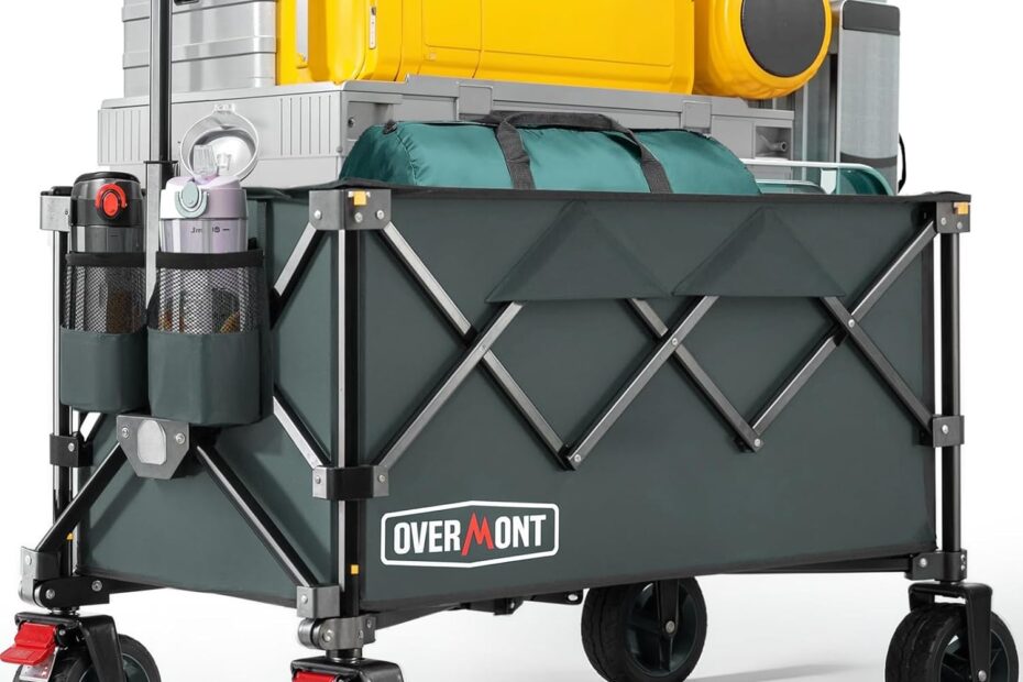 Unleash Convenience: The Overmont Ultra-Compact Wagon for All Your Adventures!