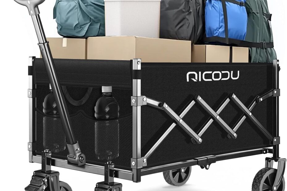 Unleash Convenience: The Ultimate Foldable Wagon for All Your Adventures!