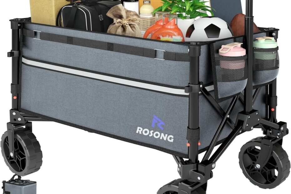 Unleash Convenience: The Ultimate Review of the Collapsible Wagon Cart for All Your Adventures!