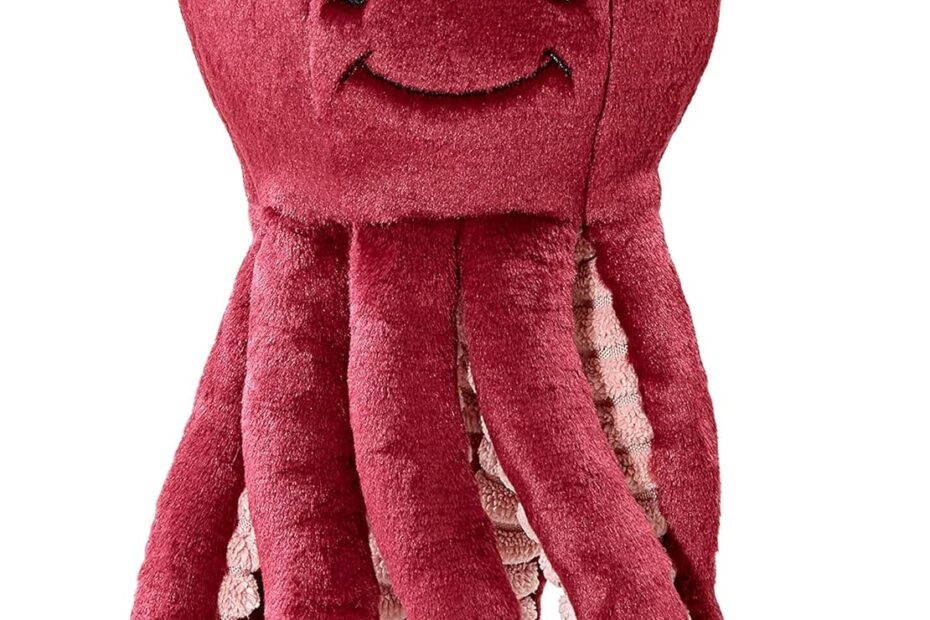 Unleash Fun: A Review of the Fluff & Tuff Olympia Octopus Plush Dog Toy