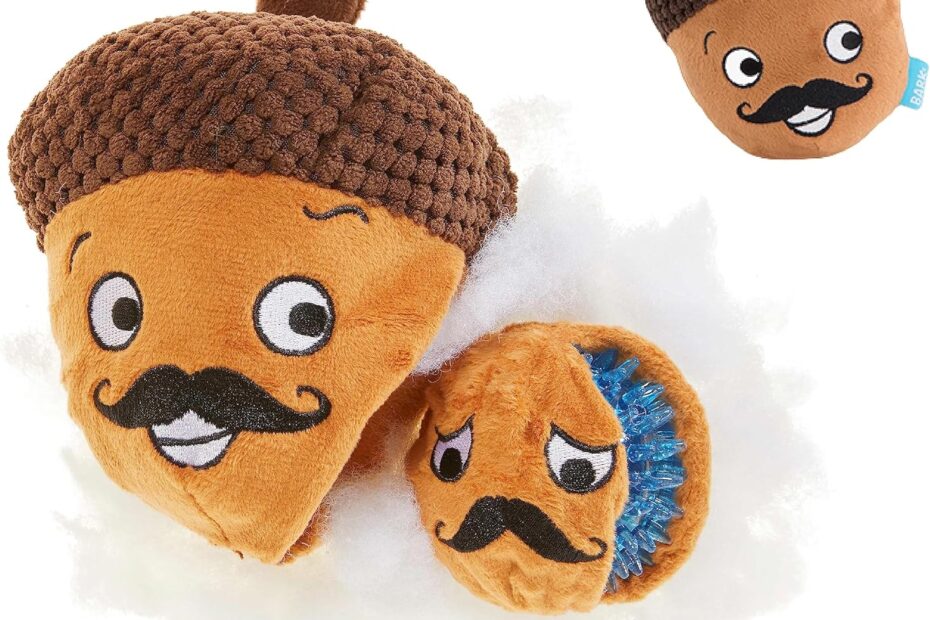 Unleash Fun: Barkbox Monsieur Acorn Dog Toy Review for Chew Enthusiasts