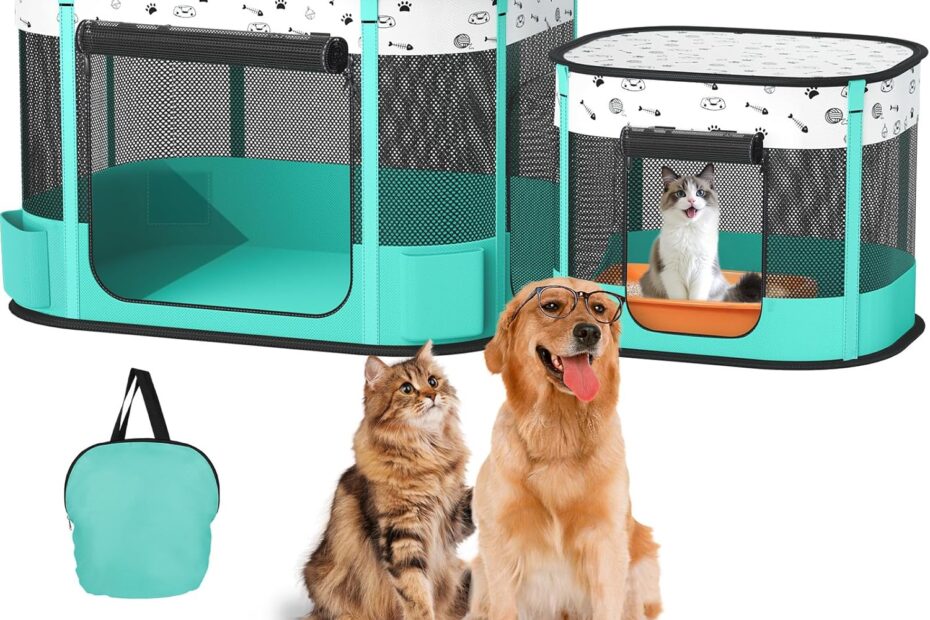 Unleash Fun: The Ultimate Portable Cat Playpen Review!