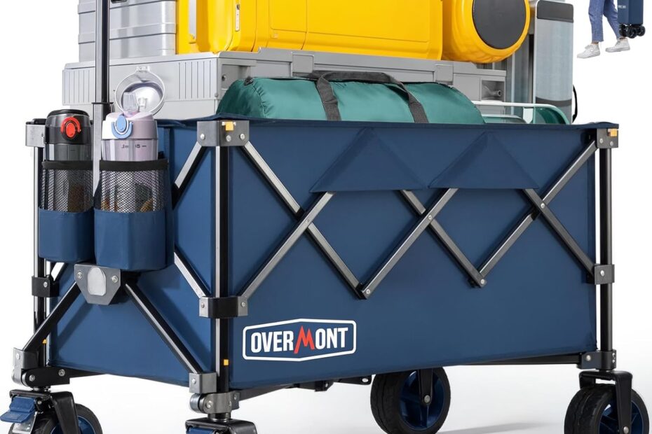 Unleash Versatility: Review of the Overmont Ultra-Compact Collapsible Wagon Cart