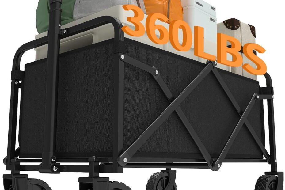 Unleash Your Adventure: The Brandon-Super 330LB Collapsible Garden Cart Review