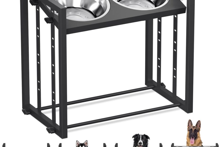 Upgrade Your Pup's Dining: Review of Elevated Metal Dog Bowls