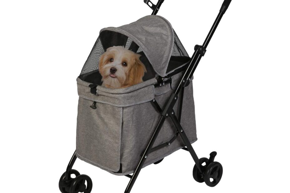 Walk in Style: The LUCKYERMORE Lightweight Dog Stroller Review